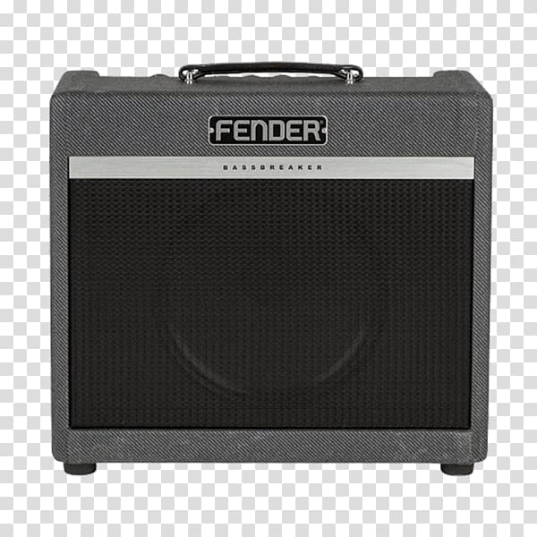 Guitar amplifier Fender Bassbreaker 15 Electric guitar Fender Musical Instruments Corporation, guitar amp transparent background PNG clipart