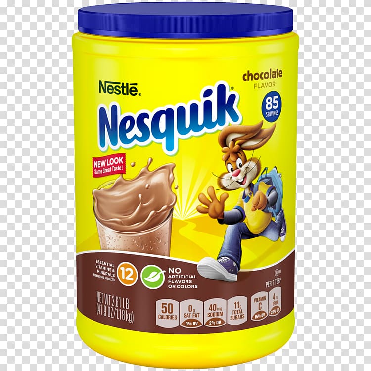 Drink mix Hot Chocolate Nesquik Flavored milk, nesquik chocolate milk transparent background PNG clipart