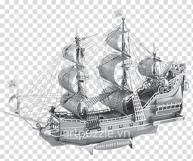 Queen Anne\'s Revenge Piracy On Stranger Tides Shipwreck, Ship transparent background PNG clipart