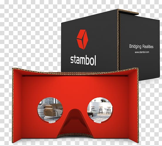 Google Cardboard Virtual reality Glasses Stambol Studios Samsung Gear VR, cardboard virtual reality headset transparent background PNG clipart