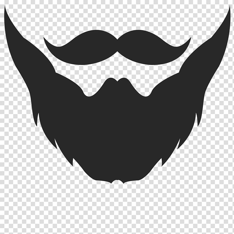 beard illustration, Beard Logo Moustache , Beard transparent background PNG clipart