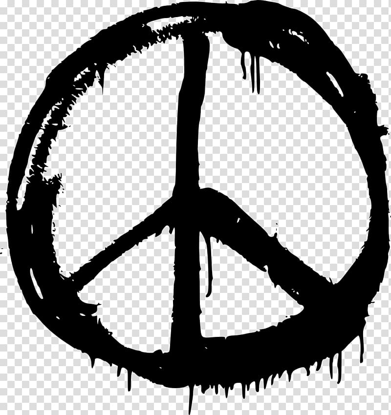 black peace sign illustration, Peace symbols Graffiti , Graffiti transparent background PNG clipart