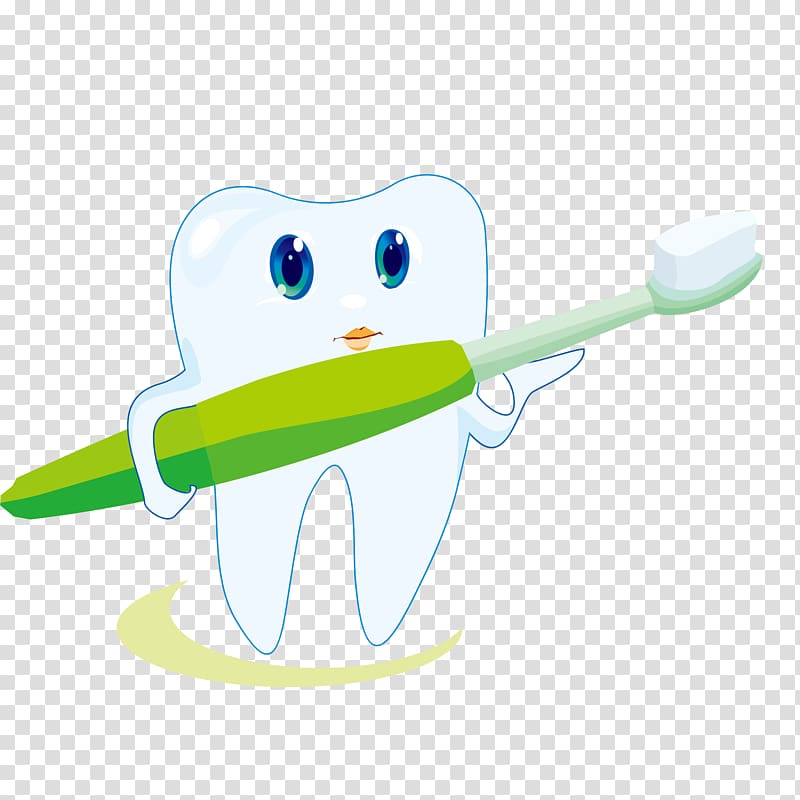 Toothbrush Toothpaste Icon, Cute cartoon toothbrush tooth transparent background PNG clipart