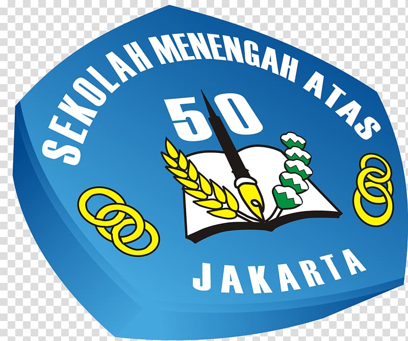 SMA Negeri 50 Jakarta Logo Organization Headgear Font, Iedul fitri transparent background PNG clipart