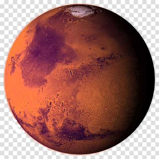 Mars transparent background PNG clipart