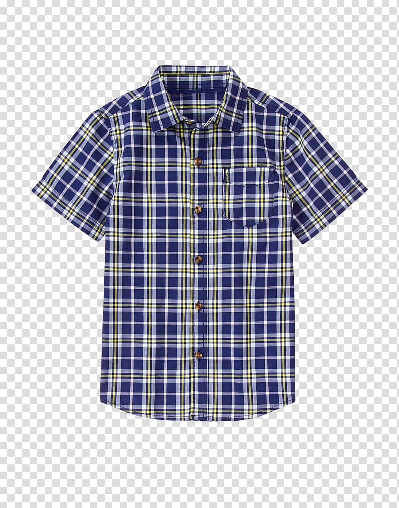 Blouse Dress shirt Sleeve Tartan, shirt transparent background PNG clipart