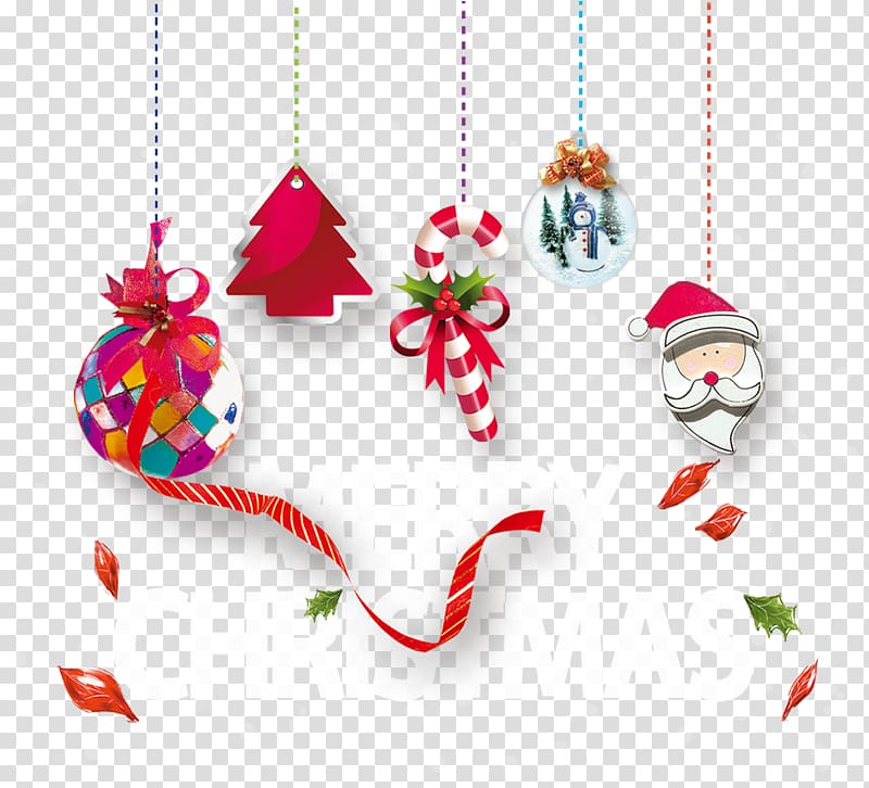 Santa Claus Christmas Folk costume Party, Christmas ornaments design material transparent background PNG clipart