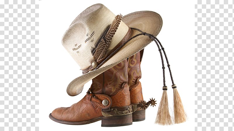 Cowboy boot Cowboy hat, cowboy horse racing transparent background PNG clipart