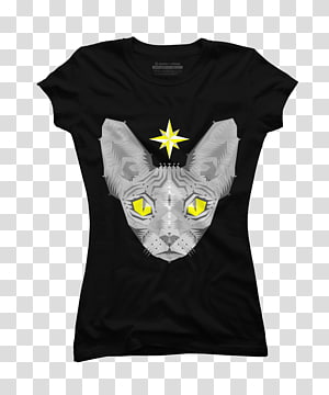 T-shirt Sphynx cat Sleeve Wig, T-shirt transparent background PNG clipart thumbnail