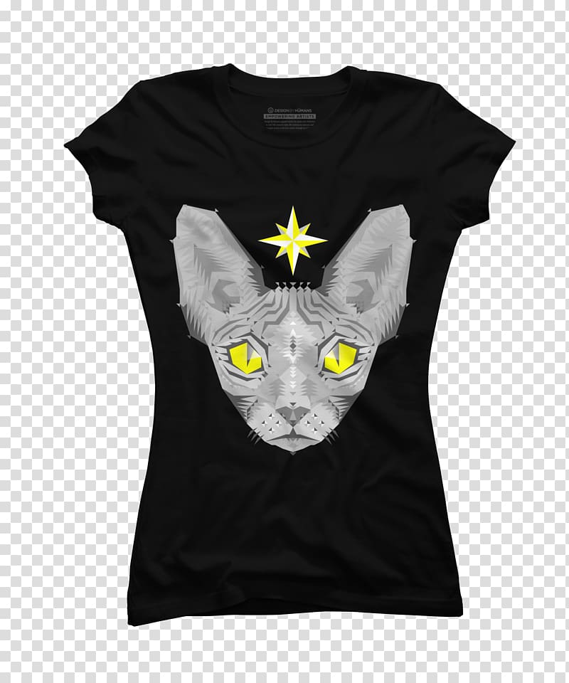 T-shirt Sphynx cat Sleeve Wig, T-shirt transparent background PNG clipart T-shirt Sphynx cat Sleeve Wig, T-shirt transparent background PNG clipart