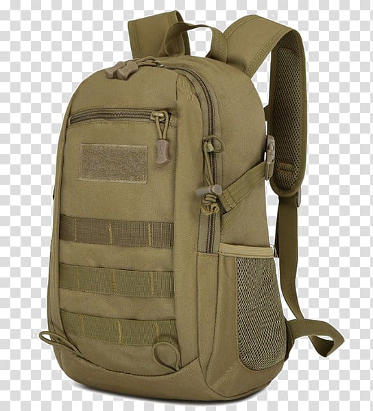 Backpacking Bag MOLLE Military, backpack transparent background PNG clipart