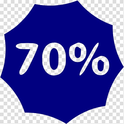 Percentage Computer Icons Symbol , 70 percent transparent background PNG clipart