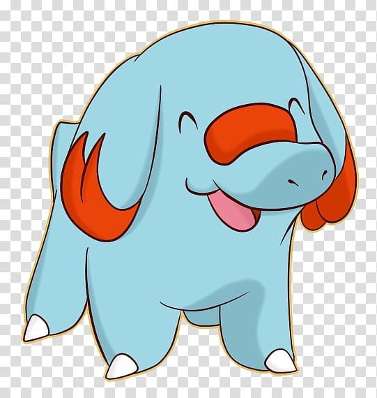 Dog Pokémon vrste Phanpy Donphan, Dog transparent background PNG clipart