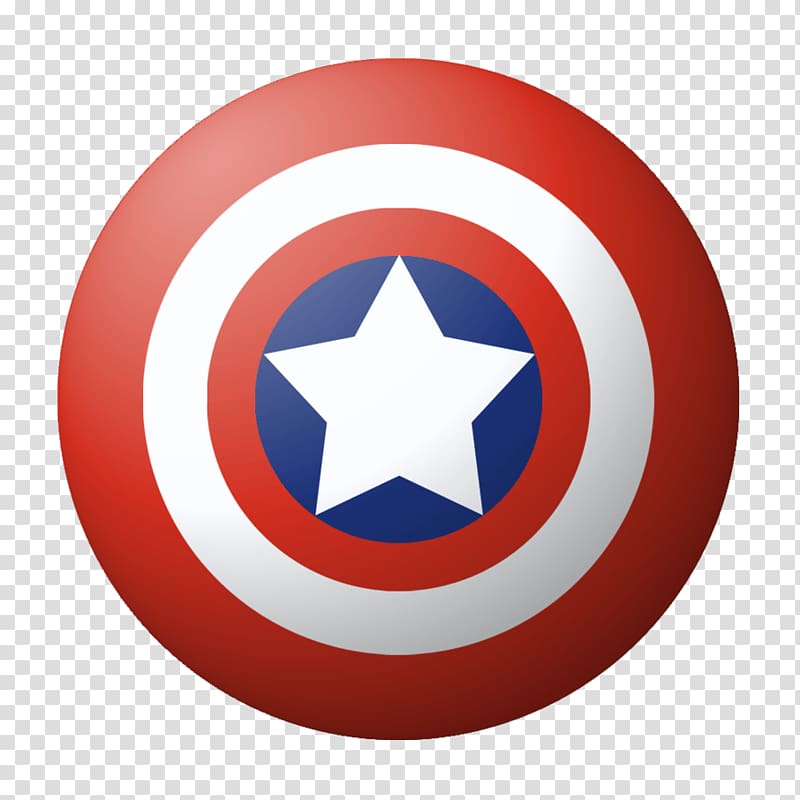 Logo Circle Font, Round Captain America Shield transparent background PNG clipart