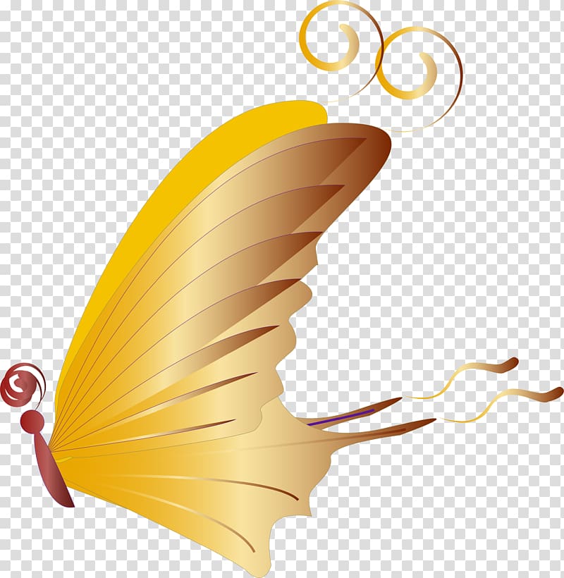 IFolder Butterflies and moths Insect , yellow butterfly transparent background PNG clipart