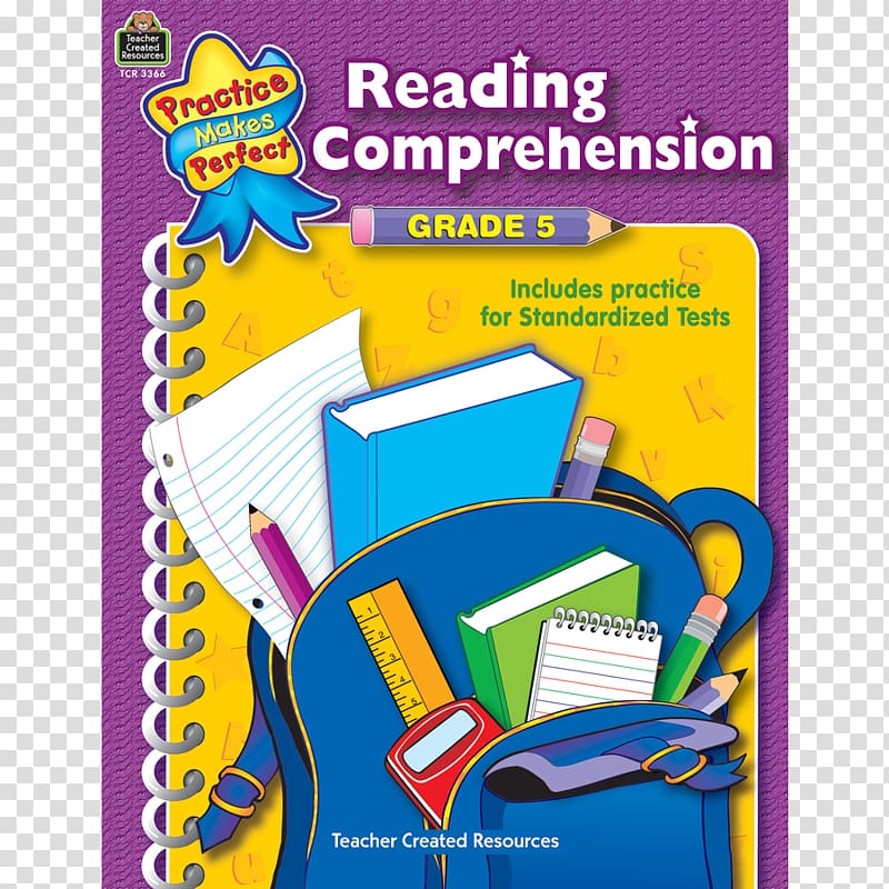 Reading comprehension Grammar, Usage & Mechanics Grade 2 Grading in education Third grade First grade, student transparent background PNG clipart