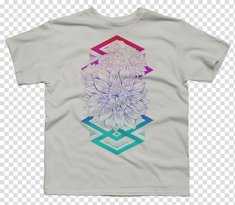 Printed T-shirt Long-sleeved T-shirt, printed t-shirt garment fabric pattern shading pat transparent background PNG clipart