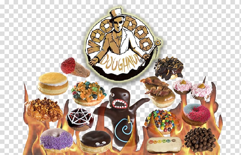 Voodoo Doughnut Mile High Donuts Maple bar Restaurant, Voodoo Doughnut transparent background PNG clipart