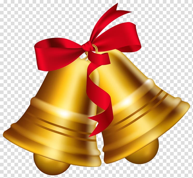 Christmas Jingle bell Handbell , bell transparent background PNG clipart