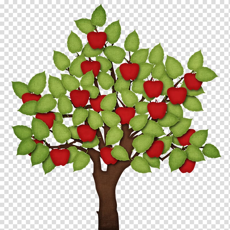 Snow White Tree Apple , school bag transparent background PNG clipart