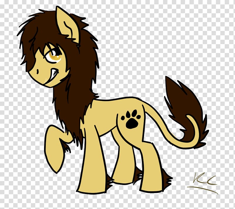 Lion My Little Pony Mustang Mane, lion transparent background PNG clipart