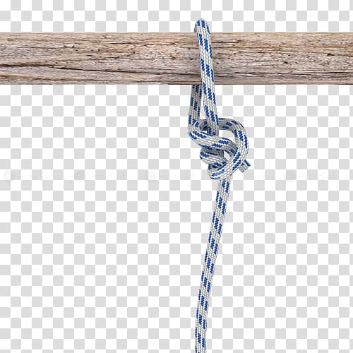 Overhand knot Rope Bottle sling Parachute cord, rope transparent background PNG clipart