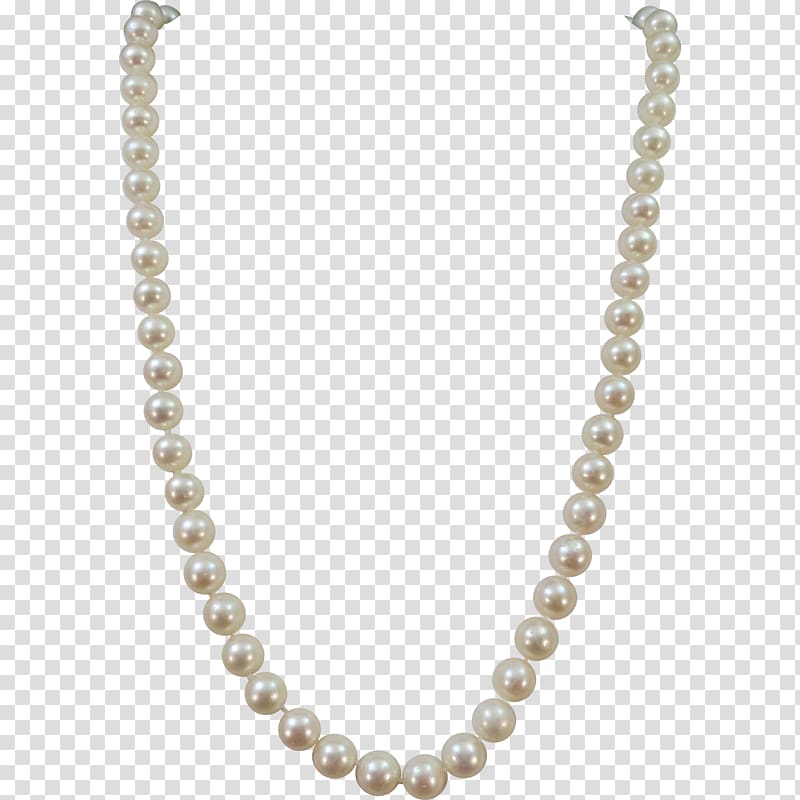 Pearl Earring Necklace Chain Jewellery, Pearl transparent background PNG clipart