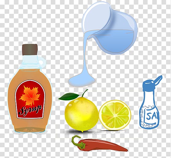 Master Cleanse Detoxification Food Diet Juice, juice transparent background PNG clipart