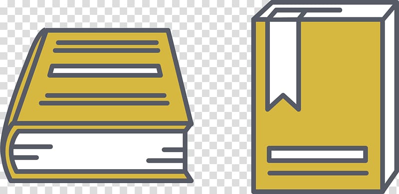 Yellow Icon, Yellow book transparent background PNG clipart