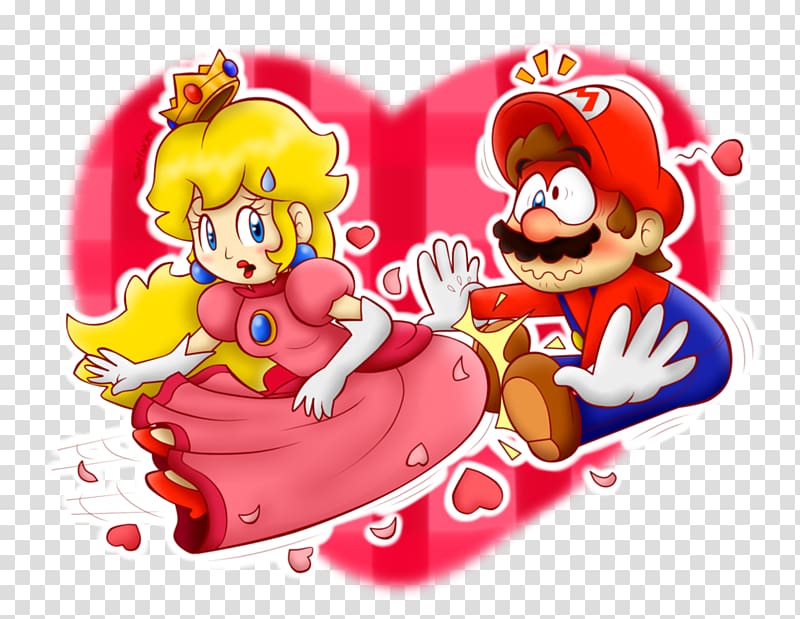 Digital art Artist Drawing, princess peach transparent background PNG clipart