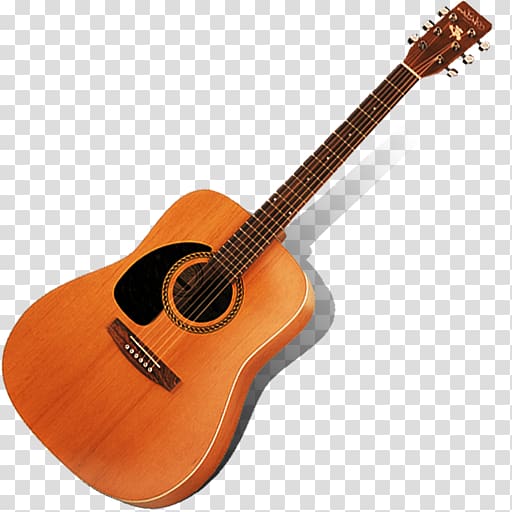 Acoustic guitar Icon, guitar transparent background PNG clipart