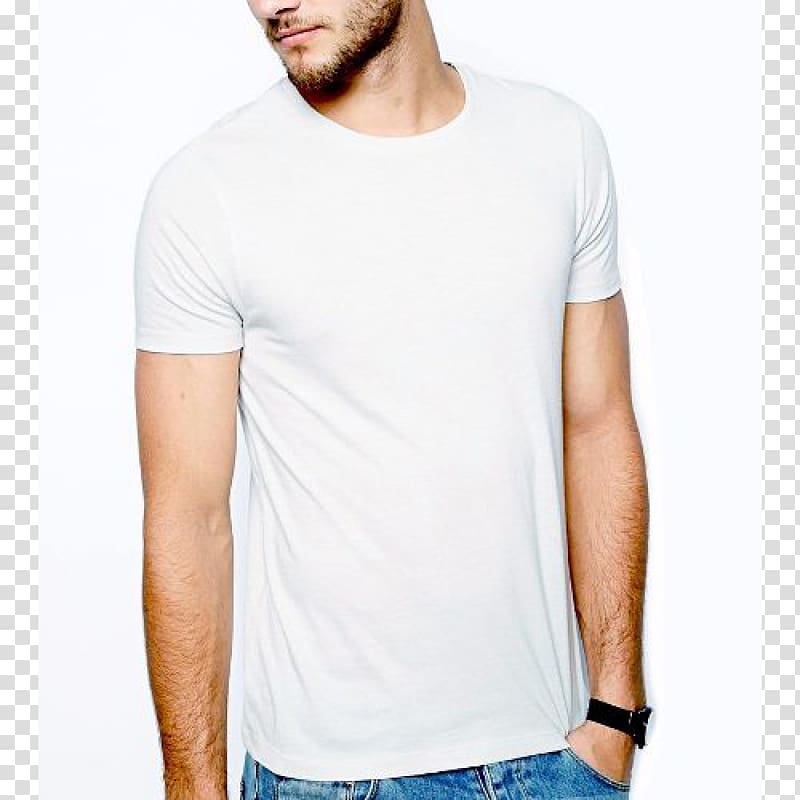Printed T-shirt Collar Sleeve Cotton, T-shirt transparent background PNG clipart