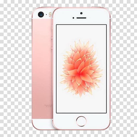 Apple Telephone rose gold LTE, apple transparent background PNG clipart
