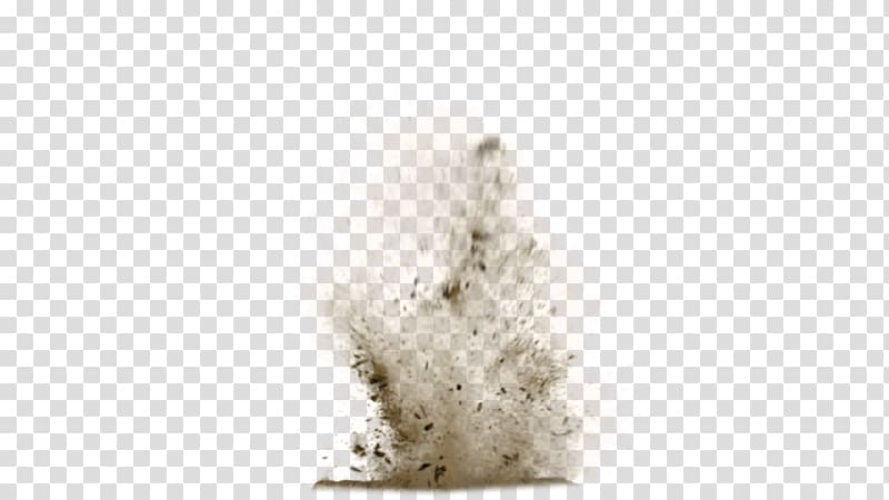 Dust storm Explosion, Brown dust transparent background PNG clipart