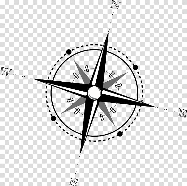 Compass rose Map , Blank Compass Rose Worksheet transparent background PNG clipart