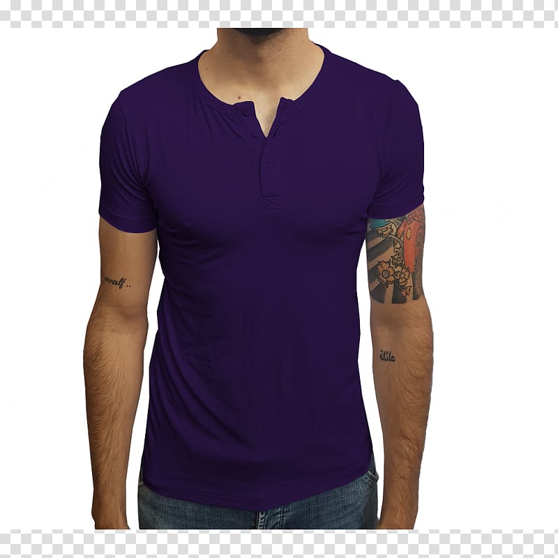 T-shirt Henley shirt Sleeve Blouse, T-shirt transparent background PNG clipart