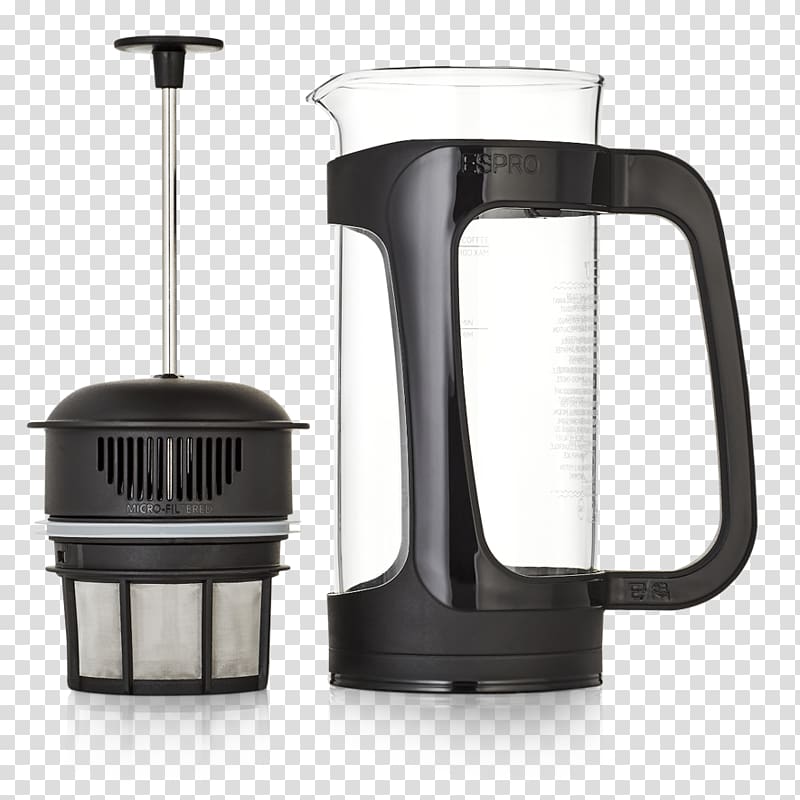 Coffeemaker Tea Cafe French Presses, French Press transparent background PNG clipart