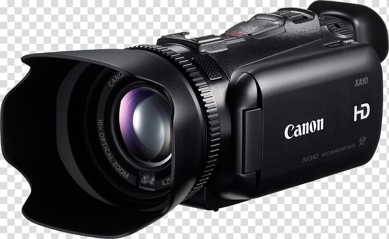 Canon Powershot G10 Video camera High-definition video Camcorder, Video Camera transparent background PNG clipart