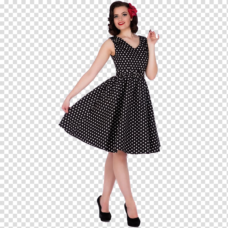 1950s Cocktail dress Vintage clothing, dress transparent background PNG clipart