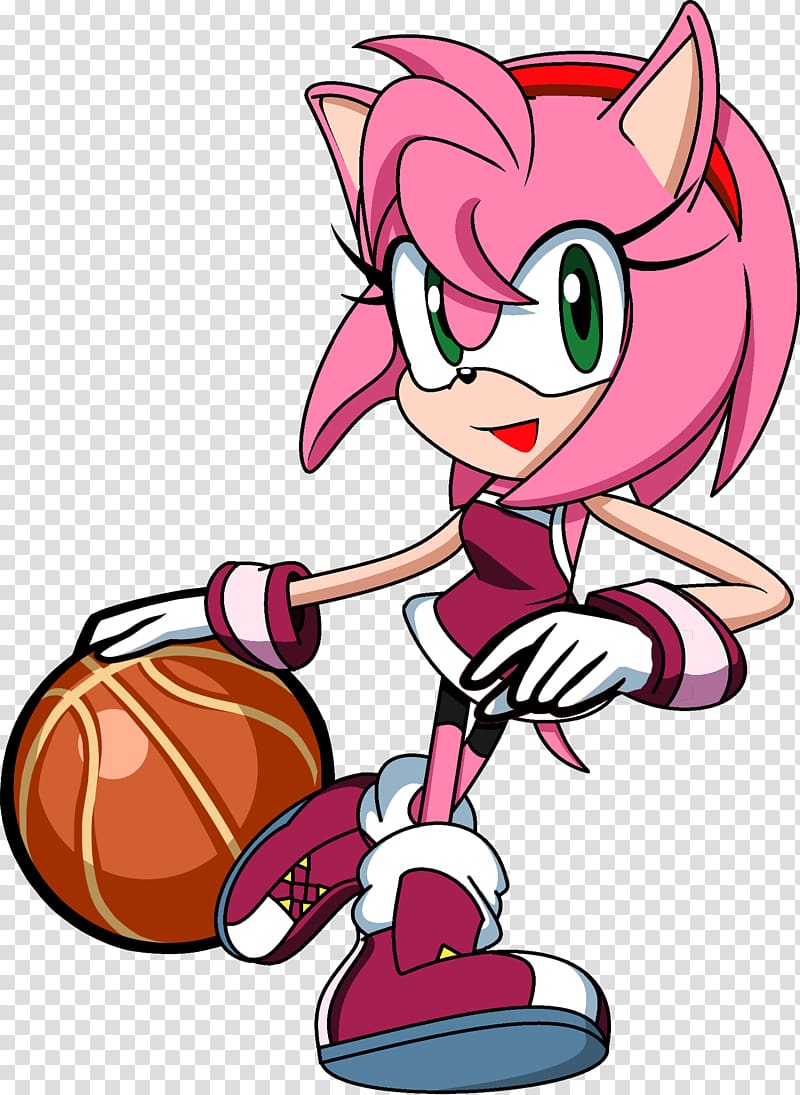 Mario & Sonic at the Olympic Games Mario Hoops 3-on-3 Princess Peach Amy Rose, amy transparent background PNG clipart