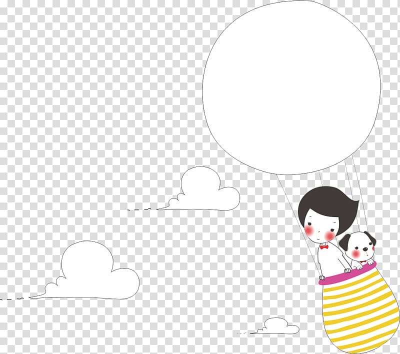 Nose White Black Character , hot air balloon transparent background PNG clipart
