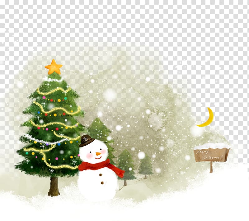 Cushion Throw pillow Christmas ornament Decorative arts, Hand-painted Christmas snow snowman transparent background PNG clipart