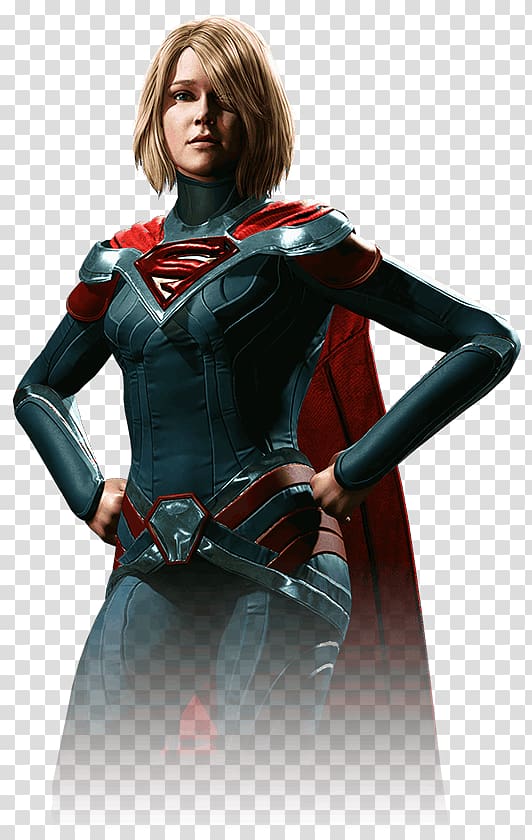 Injustice 2 Injustice: Gods Among Us Supergirl Superman Harley Quinn, supergirl transparent background PNG clipart