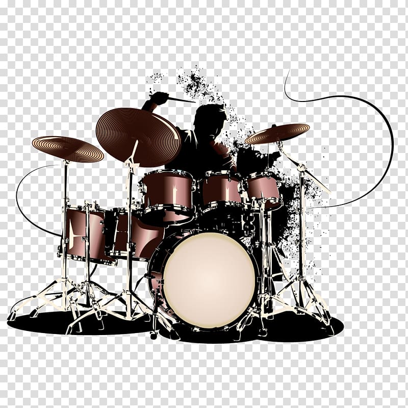 Drums Percussion Musical instrument, Knock drums transparent background PNG clipart