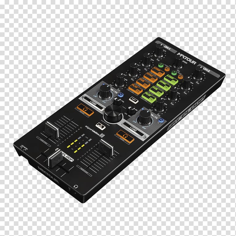 Laptop Djay DJ controller Disc jockey DJ mixer, Laptop transparent background PNG clipart