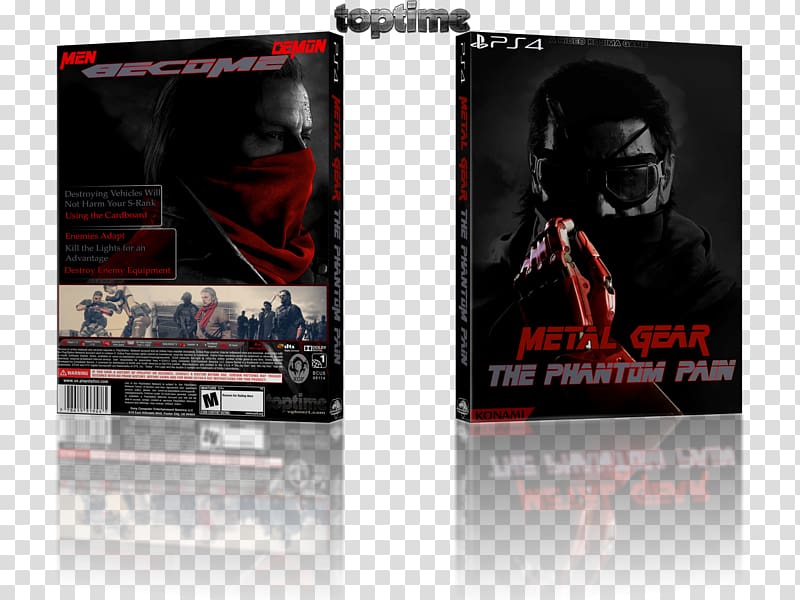 Metal Gear Solid V: The Phantom Pain Poster Konami Video game, metal gear solid v transparent background PNG clipart