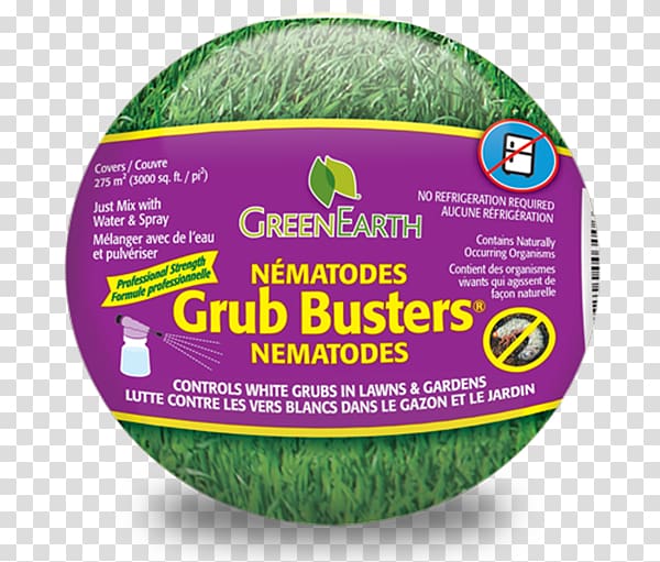 Roundworms 3000 sq. ft. Coverage Grub Busters natural Grub eliminator Garden Canada Lawn, beneficial insects kinds transparent background PNG clipart