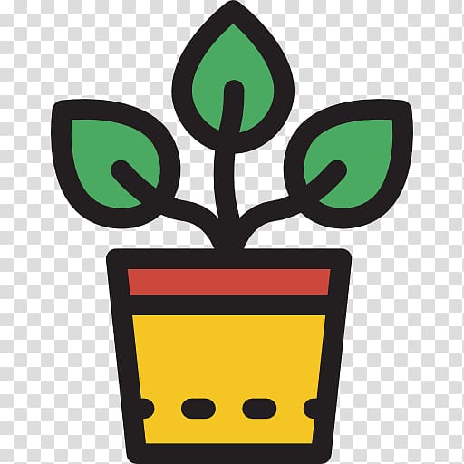 Computer Icons Plant Ecology , green leaves potted buckle transparent background PNG clipart