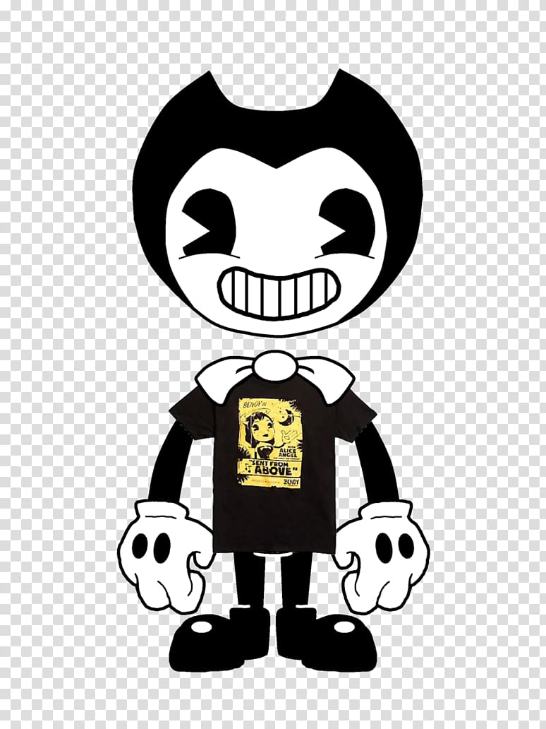 Bendy and the Ink Machine Song Cuphead Game, Bendy ink demon transparent  background PNG clipart