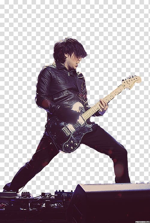 The Black Parade Electric guitar Bass guitar My Chemical Romance Musician, electric guitar transparent background PNG clipart